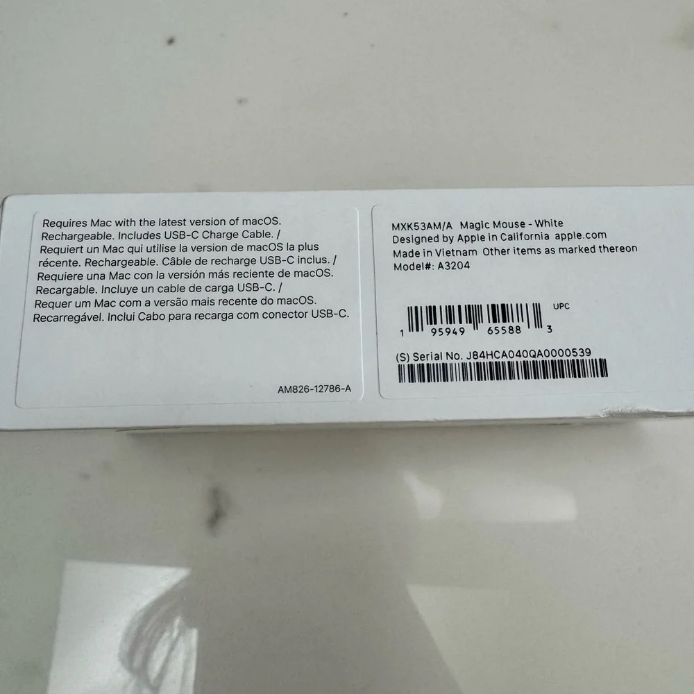 NWT - Apple Magic Mouse